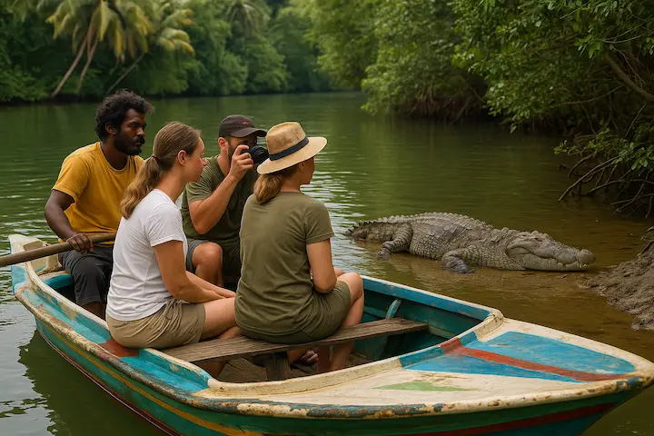 crocodile safari sri lanka