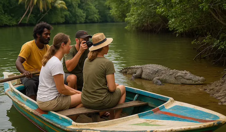 nilwala crocodile safari matara