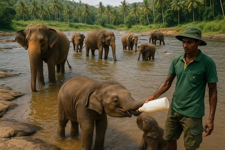 pinnawala elephant orphanage